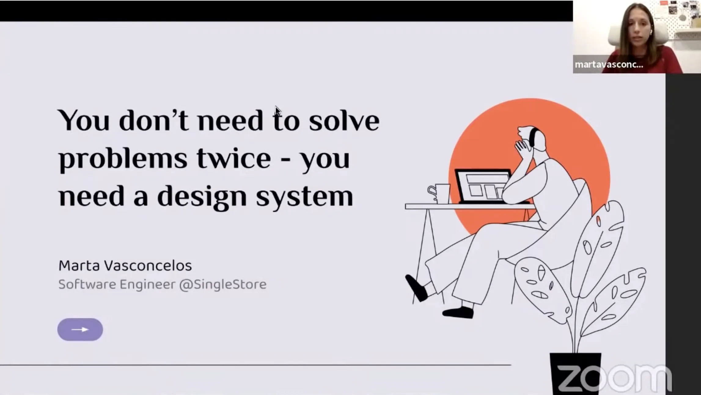You don't need to solve problems twice - you need a design system
